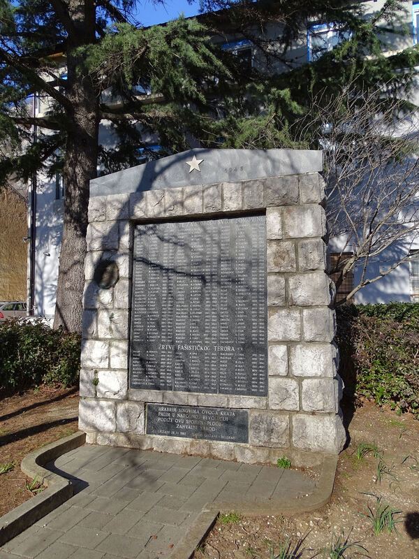 Grižane, spomenik poginulim borcima i žrtvama fašističkog terora u Drugom svjetskom ratu