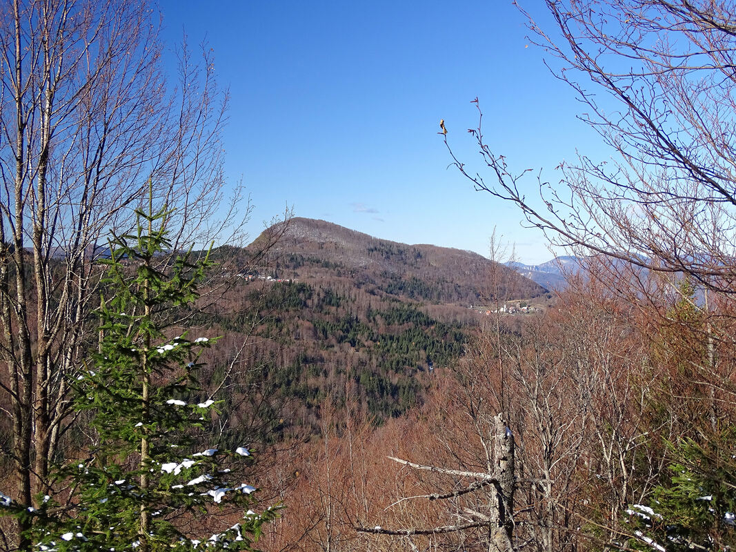 Pogled od Vijenca na Skadarski vrh