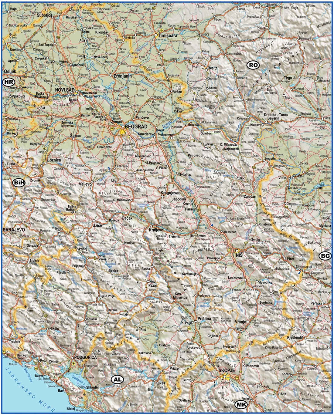 interaktivna karta bosne i hercegovine Karte   besplatne online   DINARSKO GORJE interaktivna karta bosne i hercegovine