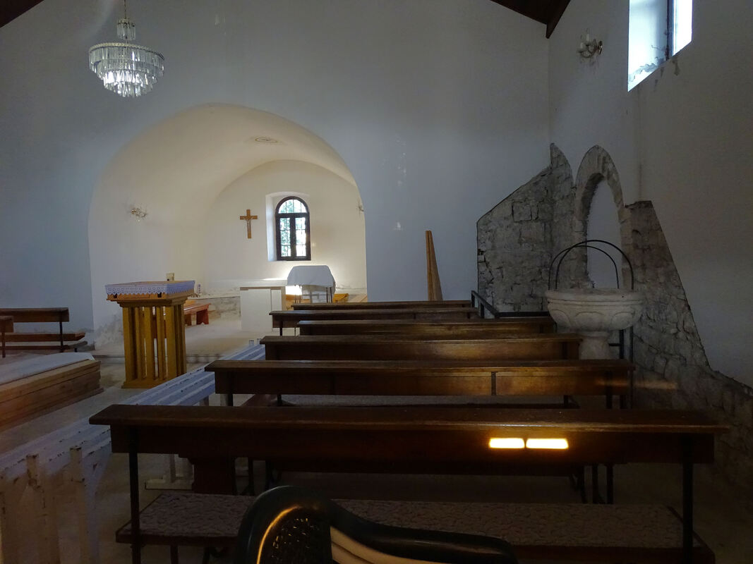 Unutrašnjost crkve sv. Vida