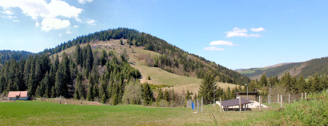 Pogled na Vjetrenik kod Nove Varoši (1328 m)