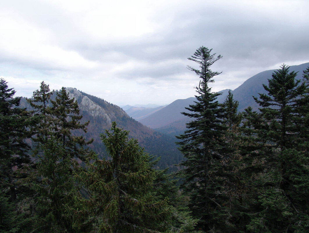 Pogled na najviši dio doline Bakovca