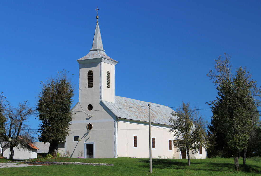Klanac, crkva Uznešenja Blažene Djevice Marije