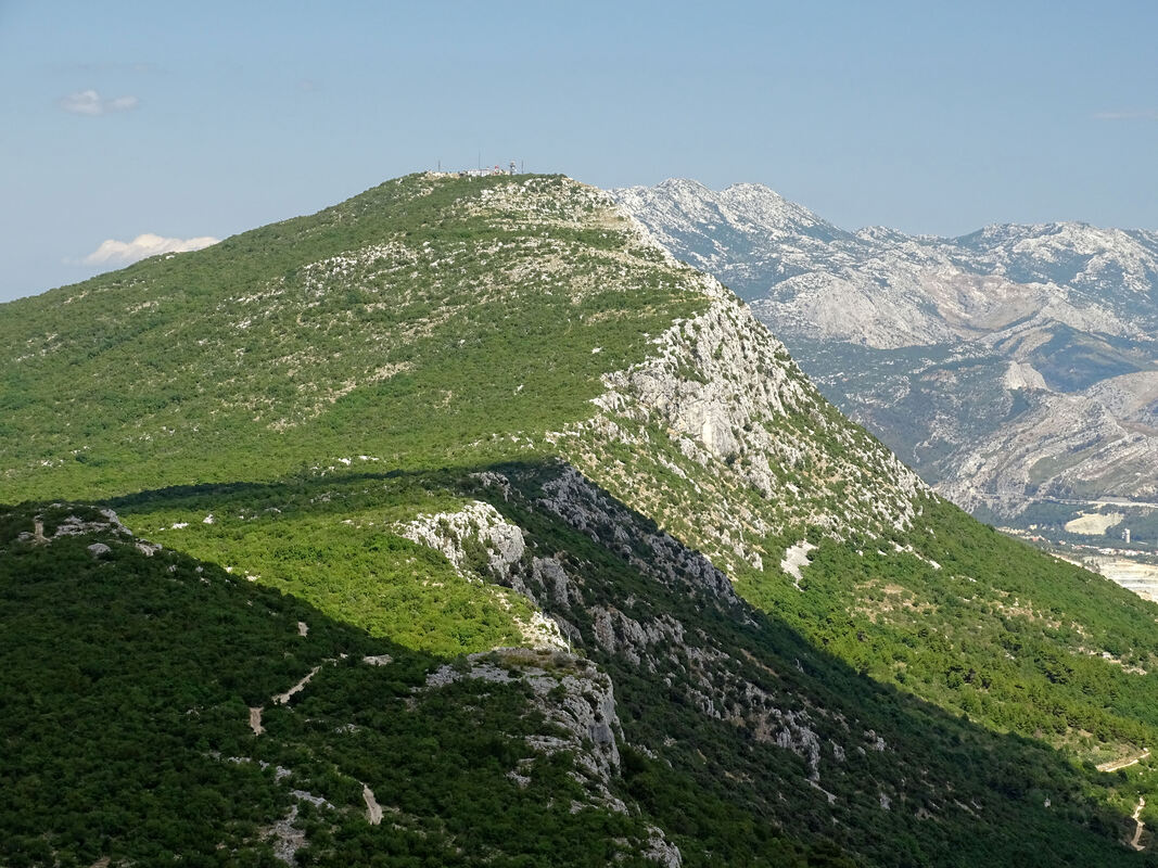 Pogled s vrha Biranj prema Velom vrju, najvišem na Kozjaku