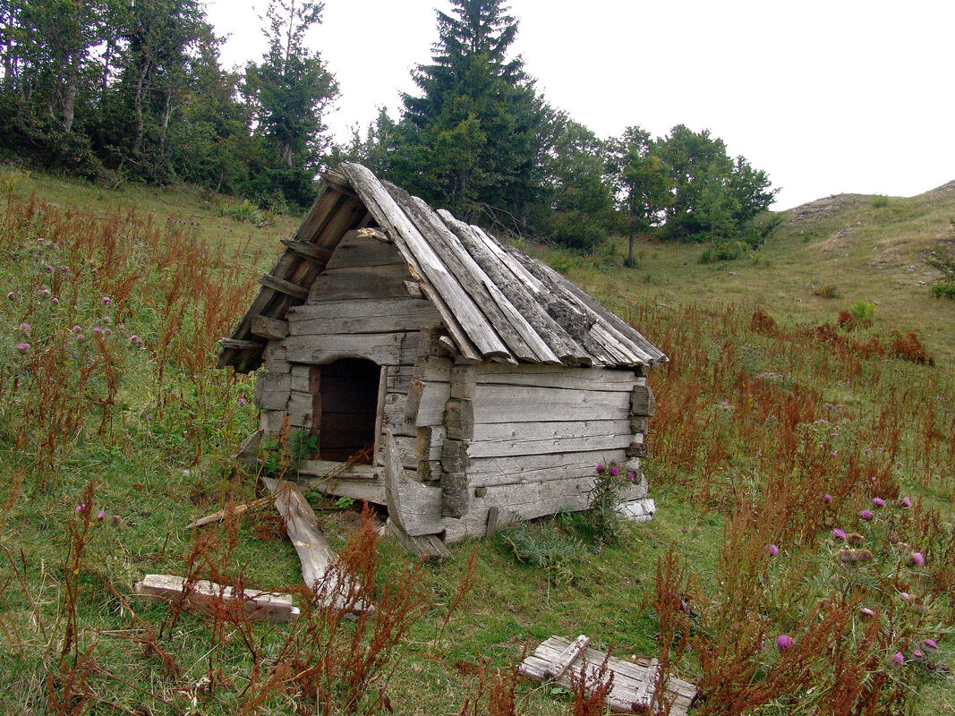 Primjer kućera s planine Krstače u Srbiji, uz granicu s Crnom Gorom