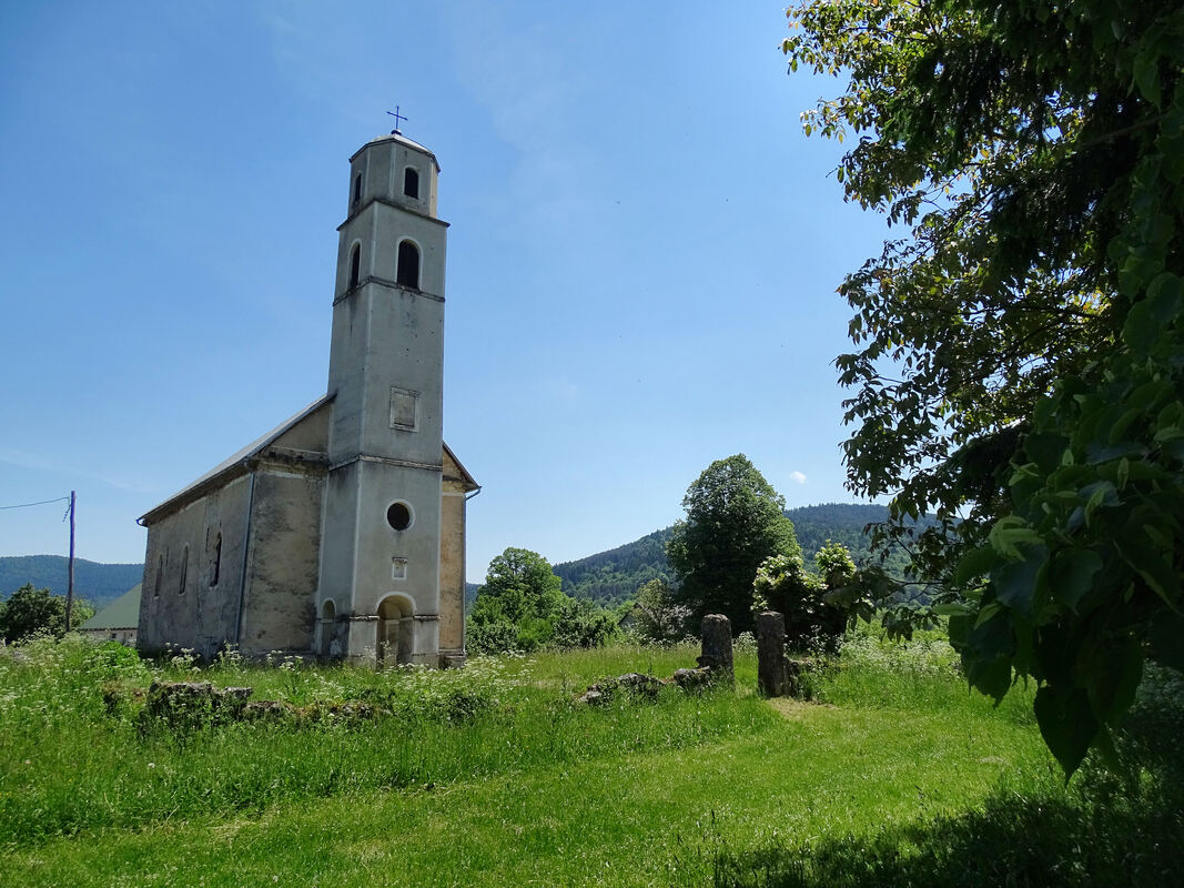 Crkva sv. Ilije u naselju Lička Jesenica