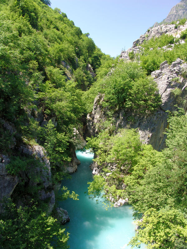 Kanioni e Shoshanit (Šošanski klanac), pogled s mosta