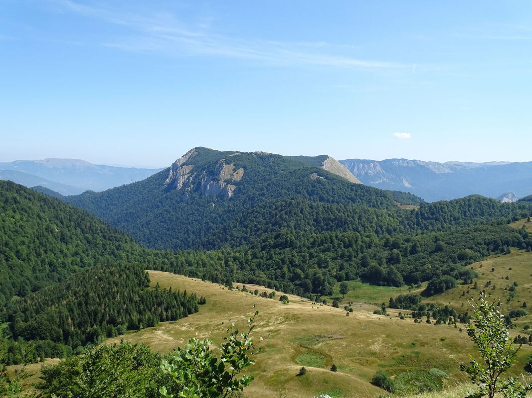 Pogled na Siljevicu s istočnih padina Uglješina vrha