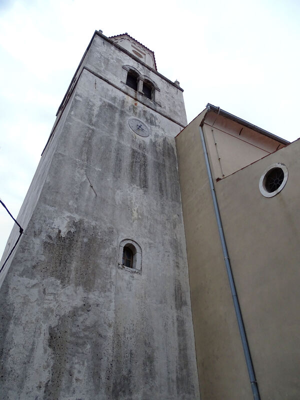 Mošćenice, zvonik crkve sv. Andrije 
